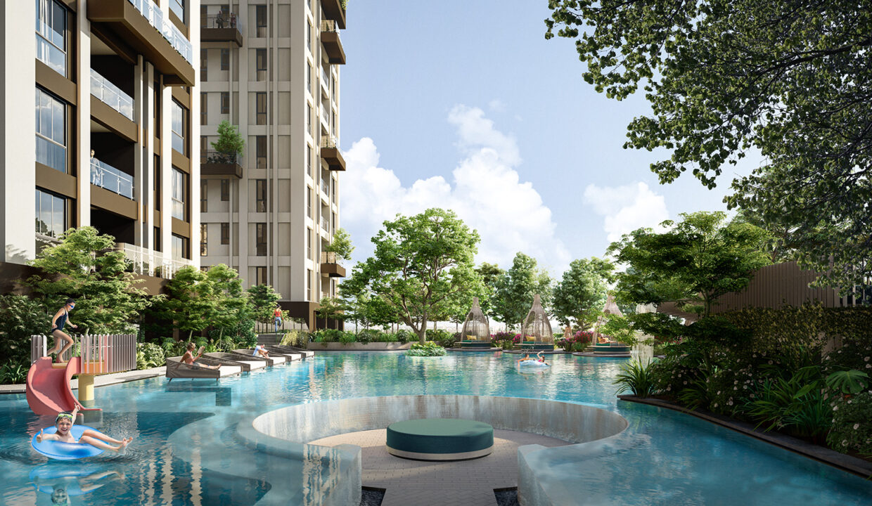 Sanctuary Tollygunge Pool View